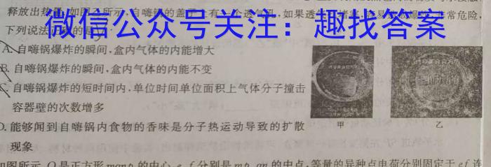 2023年陕西省初中学业水平考试·信息卷h物理