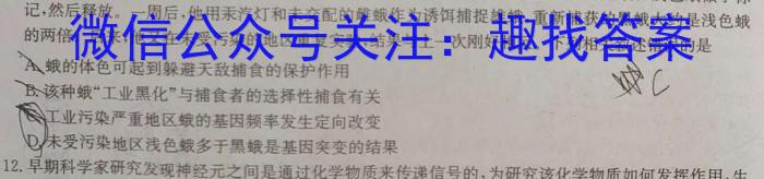 江苏省扬州市江都区2023-2024学年度第二学期期中检测试题高一数学