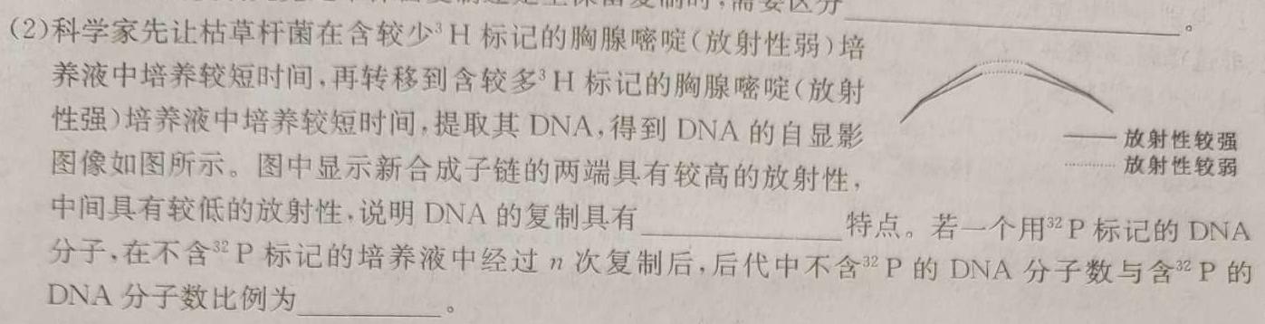 庐江县2022-2023学年度高二年级第二学期期末教学质量抽测数学考试