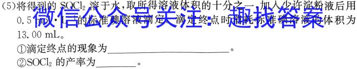 河南省2022-2023学年度八年级综合素养评估(八)8化学