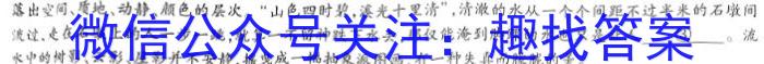 河南省2022~2023学年新乡市高二期末(下)测试(23-550B)语文