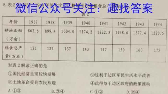 江西省南昌市2024-2023学年八年级下学期期末质量监测&政治