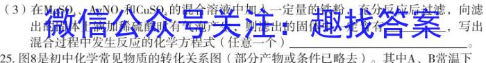 乌鲁木齐市第四中学2022-2023学年度下学期高一年级阶段性诊断测试化学