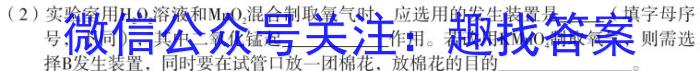 安徽第一卷·2022-2023学年安徽省八年级下学期阶段性质量监测(七)化学