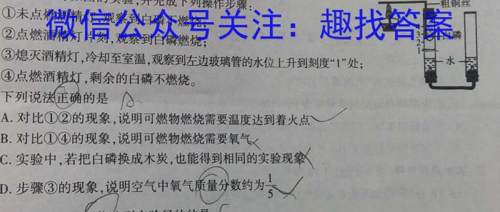 2023届河南省高三年级5月联考（6001C·HEN）化学