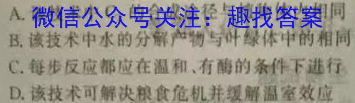 ［安徽中考］2024年安徽省初中学业水平考试数学