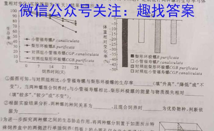 2024年河南省普通高中招生考试模拟试卷(信息卷二)数学