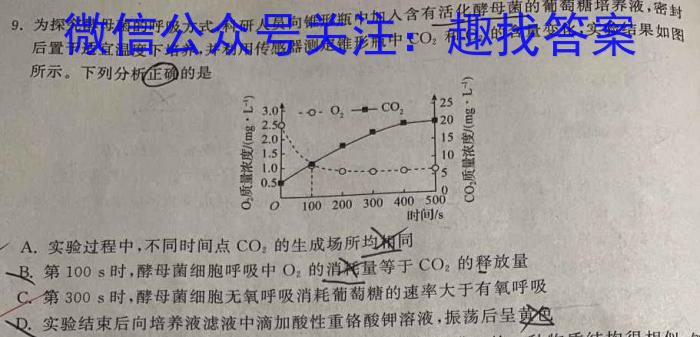 2023年泰安市高考全真模拟试题（5月）生物