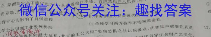 萍乡市2024-2023学年度第二学期高一年级期末考试历史