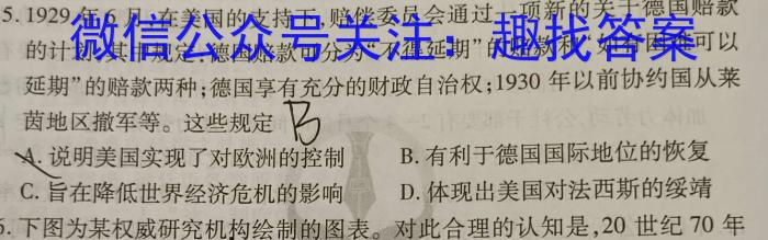 焦作市普通高中2022-2023学年(下)高二年级期末考试历史