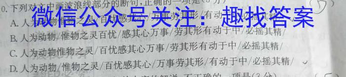 广西国品文化 2023年高考桂柳信息冲刺压轴卷语文