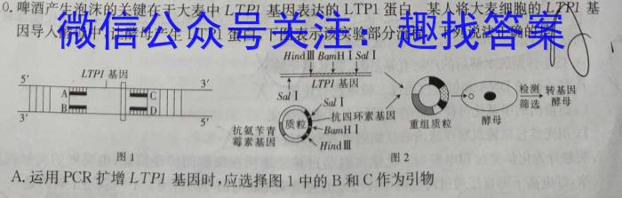 辽宁省2023-2024学年(上)省六校高三期初考数学