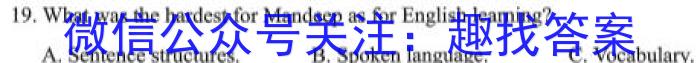安徽省合肥市庐江县2024/2023学年度八年级第二学期期末教学质量抽测英语