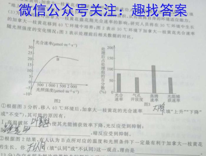 华中师范大学考试研究院2024届高三12月份月考试卷(全国卷)数学