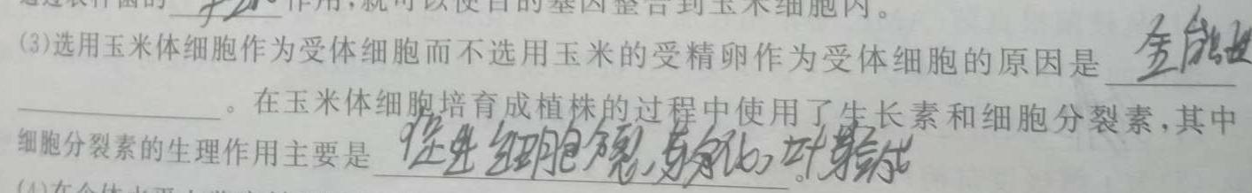 2022-2023学年中原名校中考联盟测评(四)数学考试