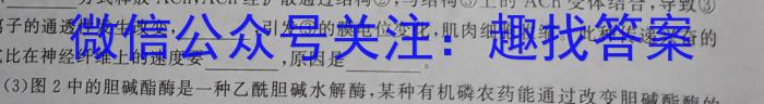 衢州市2024年6月高二年级教学质量检测试卷数学