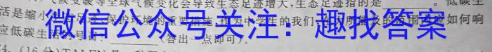 衡水金卷先享题2023-2024学年度高三一轮复习摸底测试卷摸底卷(甘肃专版)一数学