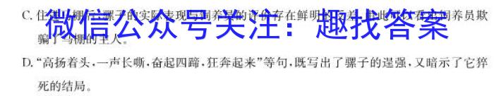 红河州一中2023年春季学期高一年级六月月考语文