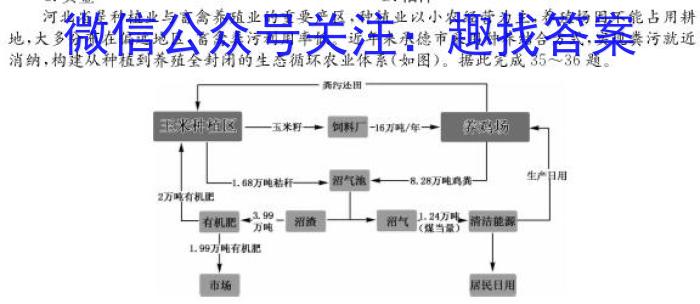江西省2024-2023学年八年级下学期期末综合评估（8LR-JX）q地理