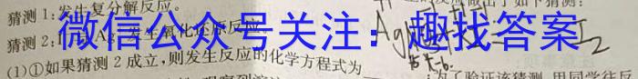 江西省2023年高一质量检测联合调考（23-504A）化学