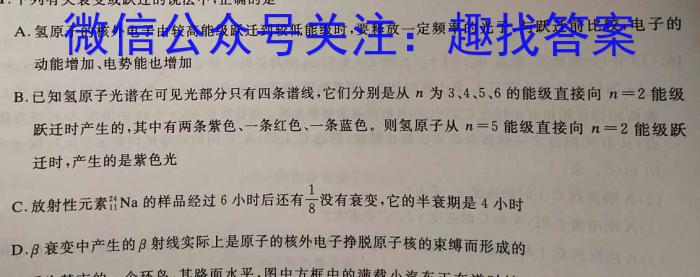 天壹名校联盟·2023届高三5月冲刺压轴大联考z物理