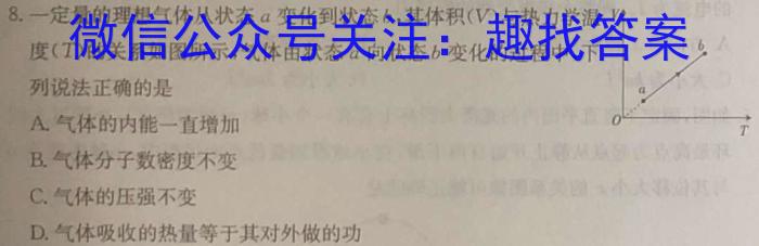 2023年高三学业质量检测 新高考模拟(一)f物理