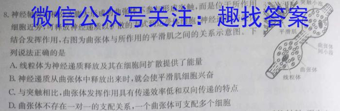 山西省2024届九年级阶段评估(二) 3L R数学