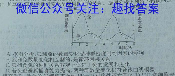 国考1号8·第8套·2024届高三阶段性考试(五)数学