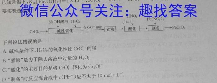 晋学堂 2023年山西省中考备战卷·模拟与适应(5月份)化学