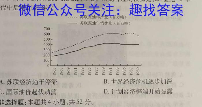 2023年江西省初中学业水平考试 定心卷&政治