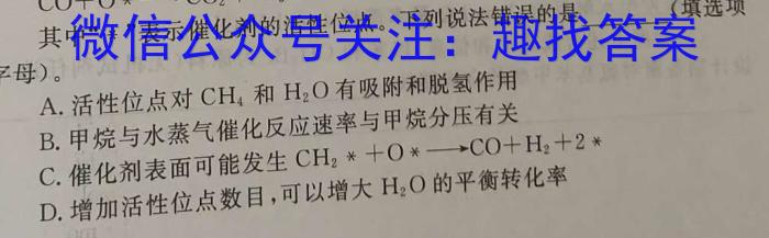 安徽省2023年八年级同步达标自主练习（期末）化学