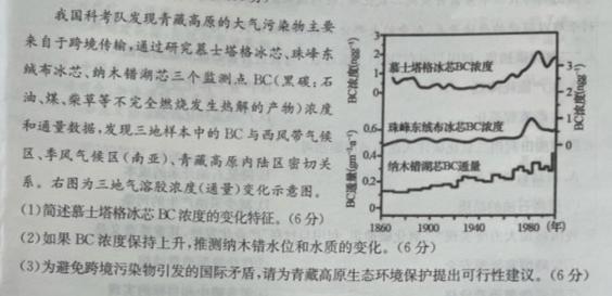 2023年陕西省初中学业水平考试全真模拟押题卷(二).地理