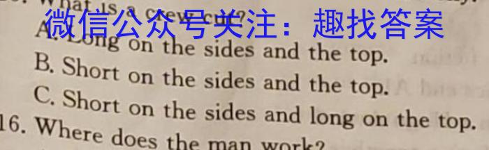 河南省许昌市XCS2022-2023学年七年级第二学期期末教学质量检测英语