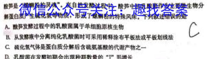 2023年陕西省初中学业水平考试·中考信息卷（A）数学