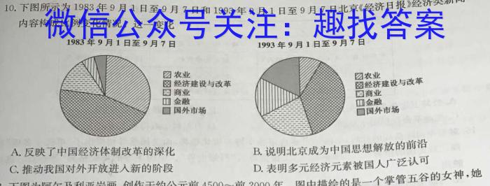 河北省2022-2023年度八年级下学期阶段评估（二）【7LR-HEB】历史