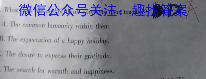 衡水金卷先享题2024届高三周测卷 新高考英语