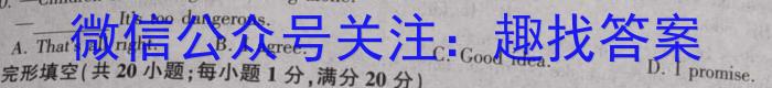 大荔县2022-2023学年(下)高一年级期末质量检测英语