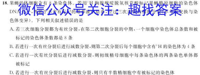 安徽省2023年名校之约大联考·中考导向压轴信息卷(5月)数学