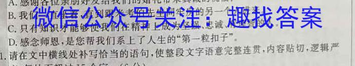 安徽省2023年中考试题猜想(AH)语文