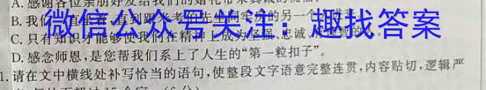 2023年山西中考模拟百校联考试卷(四)语文