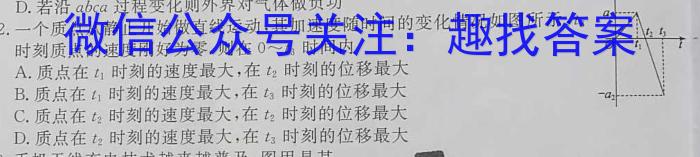 2023-2024衡水金卷先享题高三一轮复习单元检测卷/数学2函数概念及其性质.物理