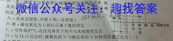 2023年广东省普通高中学业水平考试压轴卷(五)化学