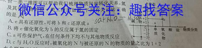 2023年广东省普通高中学业水平考试压轴卷(五)化学