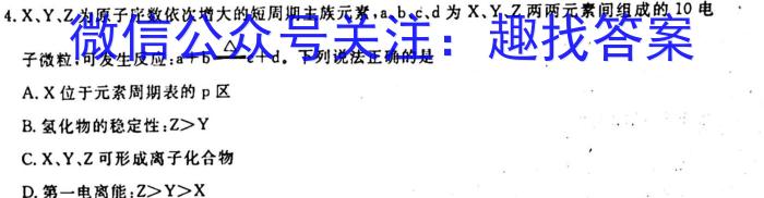 江西省2024届八年级《学业测评》分段训练（八）化学