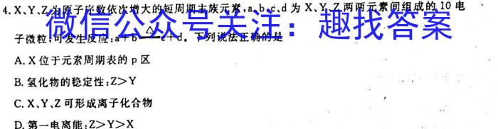 山西省大同一中2024-2023学年八年级第二学期阶段性综合素养评价（二）化学