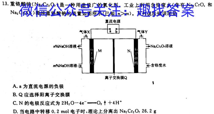 安徽省2023届中考考前抢分卷【CCZX A  AH】化学