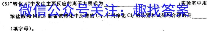 2023普通高等学校招生全国统一考试·名师原创调研仿真模拟卷(二)化学