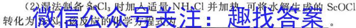 江西省2023年初中学业水平考试冲刺练*(二)化学