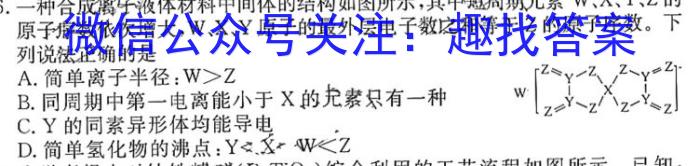 郴州市2023年上学期高一期末教学质量监测试卷化学