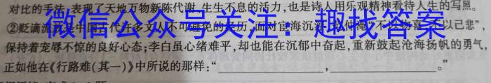 甘肃省定西市2022~2023学年度第二学期八年级期末监测卷(23-01-RCCZ13b)语文